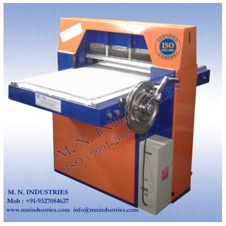 FABRIC SAMPLE CUTTING MACHINE