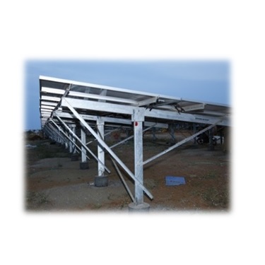 MS Hot Dipped Solar Structure