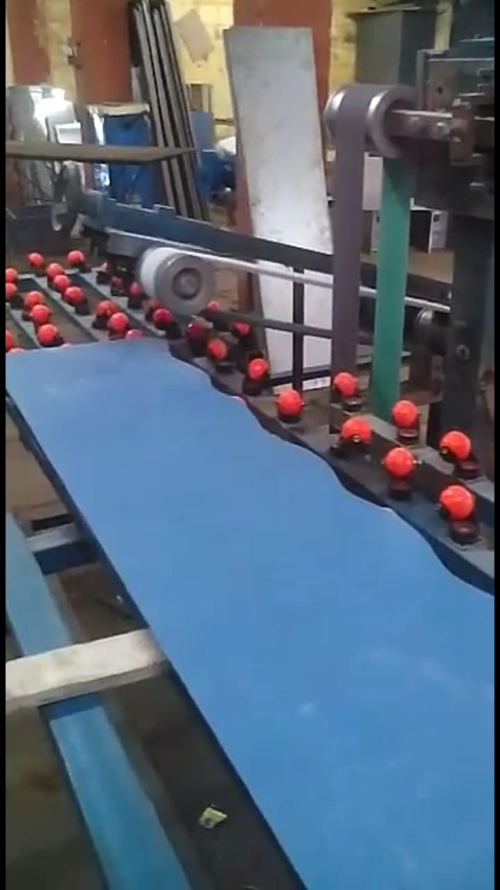 Glass Double Belt Hand Grinding Machine