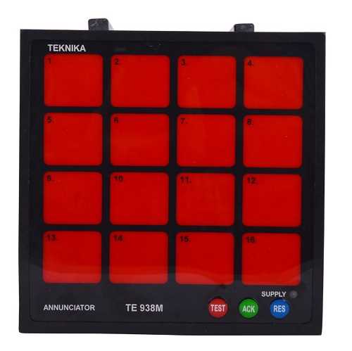 16 Fault Annunciator TE 938M