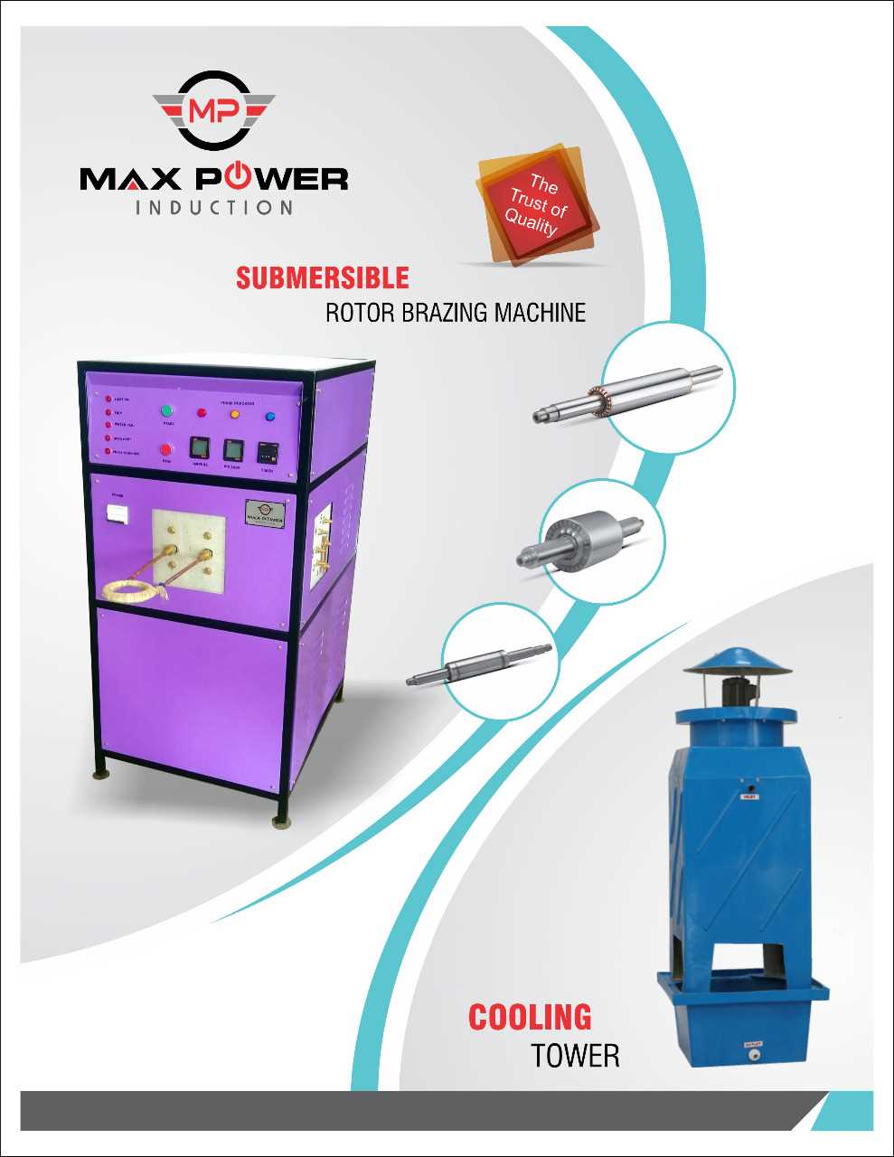 Submersible Rotor Brazing Machine