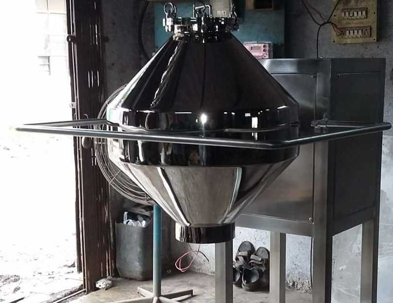 Double Cone Mixer Machine