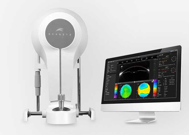 SCANSYS TA517 ANTERIOR SEGMENT ANALYZER