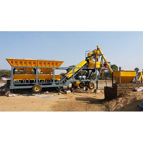 Mobile Concrete Batching Plant
