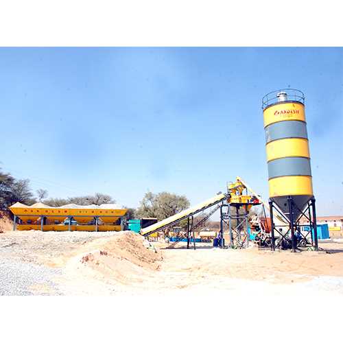 STATIONARY CONCRETE BATCHING PLANT
