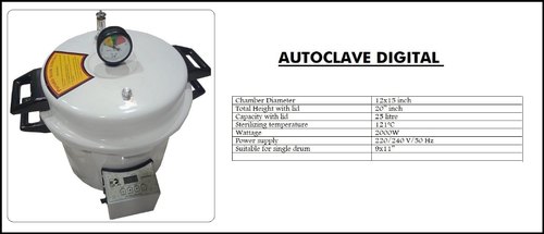 DIGITAL AUTOCLAVE