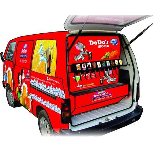 Mobile Van Soda Machine