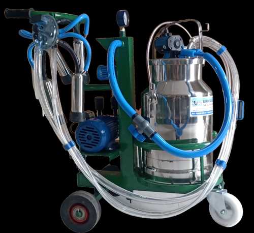 Nano Milking Machine Single Bucket Trolley