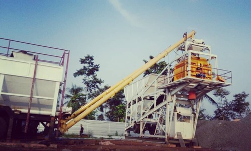 Mobile Concrete Batching Plant