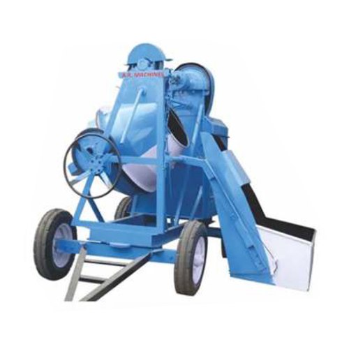 Concrete Mixer With Hopper