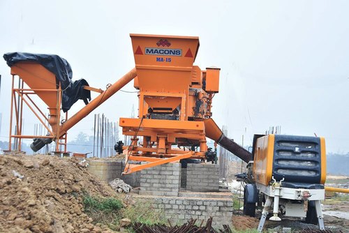 Mobile Concrete Batching Plant