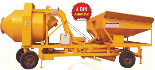 VK520 4 Bin Mobile Concrete Batching Plant