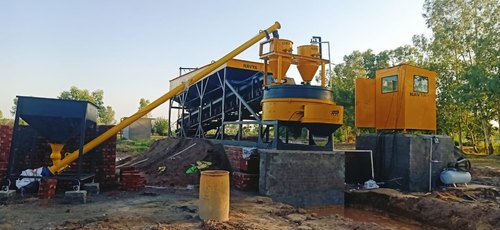 Construction Inline Concrete Batching Plant