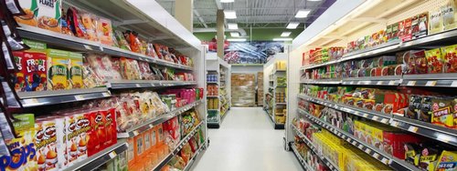 Grocery Display Rack