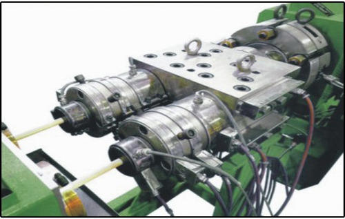 Double Die Pvc Pipe Machine