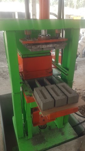 Semi Automatic Fly Ash Brick Making Machine With Pan Mixer