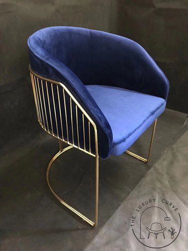 Blue Iron Lounge Chair