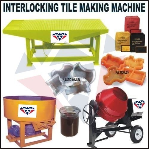 Colour Paver Block Machine