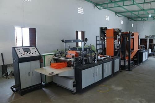 D Cut Bag Making Machine