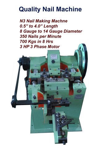N-3 Wire Nail Making Machine