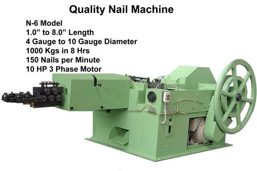 Wire Nail Making Machine N 6