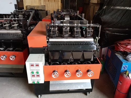 4 Head Steel Scrubber Making Machine