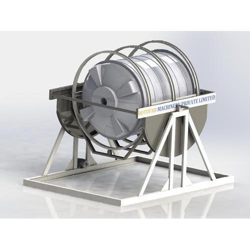 Rock And Roll Rotational Moulding Machine