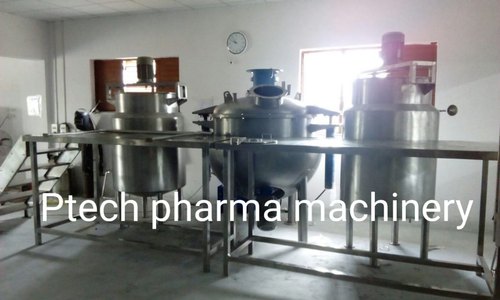 Automatic Toothpaste Manufacturing Plant