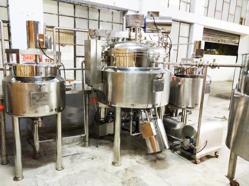 Automatic Ointment Manufacturing Plant