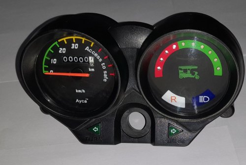 AYCA Black E Rickshaw Speedometer