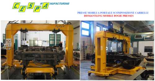 Railway Bogie Dismantling Stand