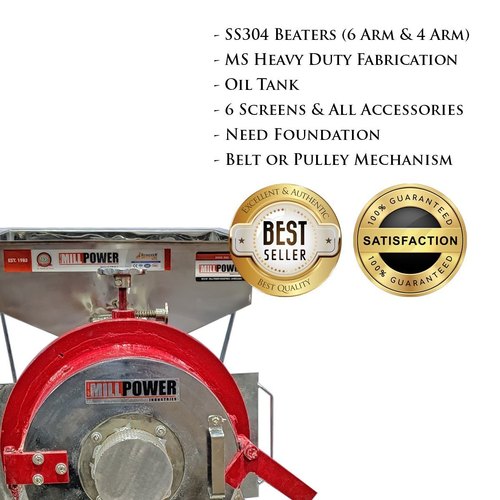 Msh5 D Pss  5 Hp Flour Mill 