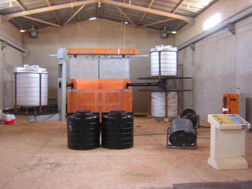 Roto Moulding Bi-Axial Machine