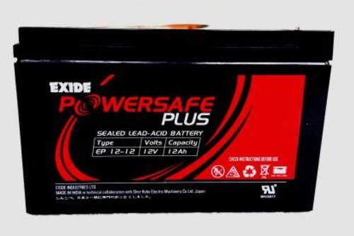 Exide 12v 12ah Smf Battery Ep12 12