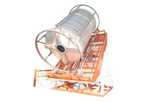 Open Flame Rotomoulding Machine