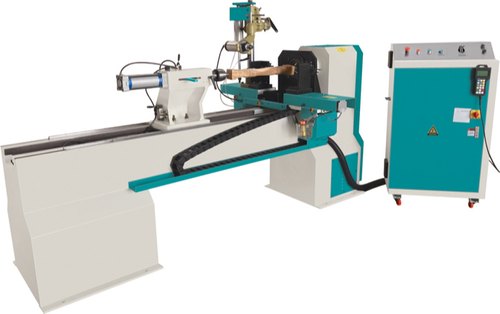 CNC Wood Turning Lathe Machine