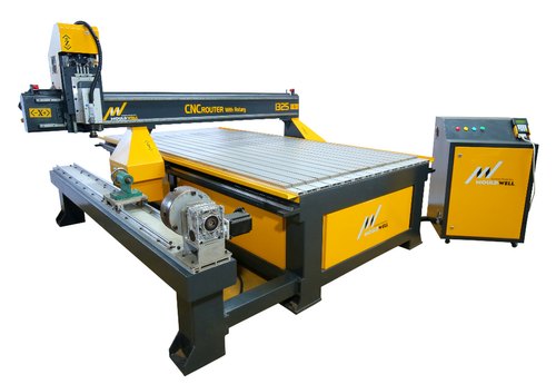 CNC Router With Rotary