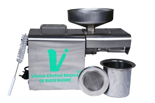 Fully Automatic Cold Press Oil Machine