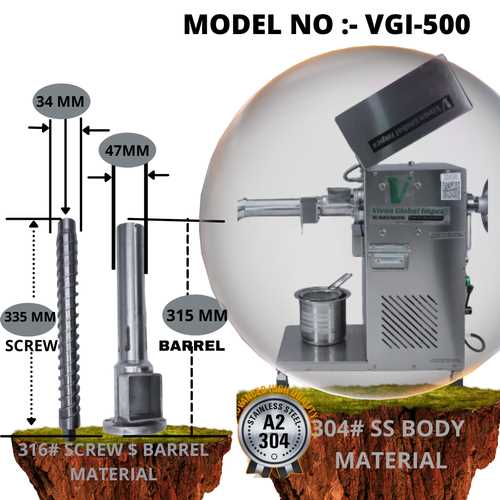 Cold Press Oil Maker Machine For Business