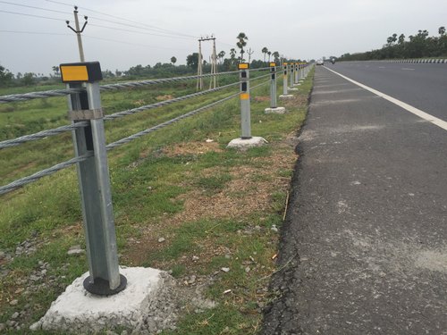 Wire Rope Safety Barrier