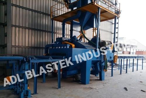 Multiple Bar Roller Conveyor Type Shot Blasting Machine