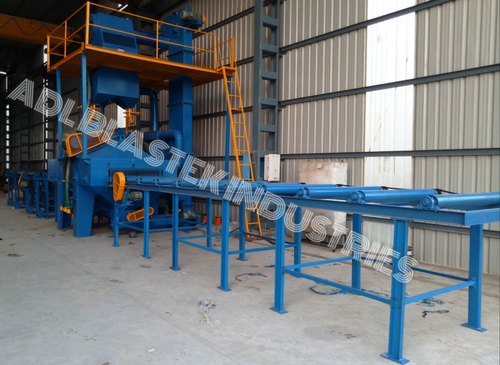 Airless Roller Conveyor Type Shot Blasting Machine