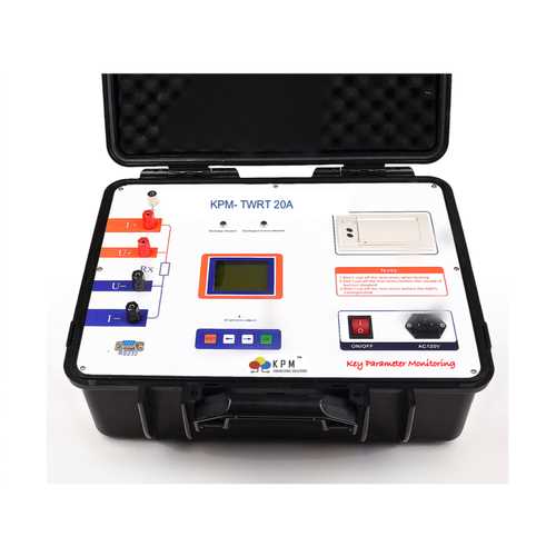 Winding Resistance Tester For Transformer  Motors And Generators KPM