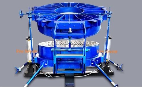 Electric Heated Aluminium Mold Tyre Curing Press Machine