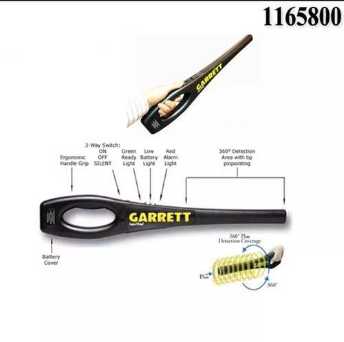 Super Wand 1165800- Hand Held Metal Detector