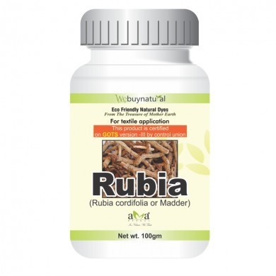 Rubia Natural Madder Textile Dye