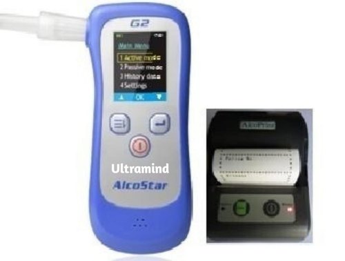 Alcohol Breath Analyzer with Bluetooth Printer AlcoStar