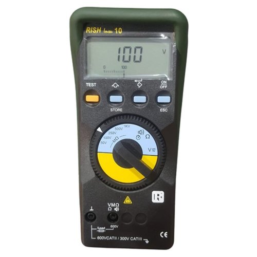 Rishabh Rish Insu 10 Digital Insulation Tester