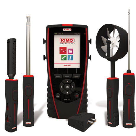 Multi Function Portable for Pressure Air Flow Air Velocity