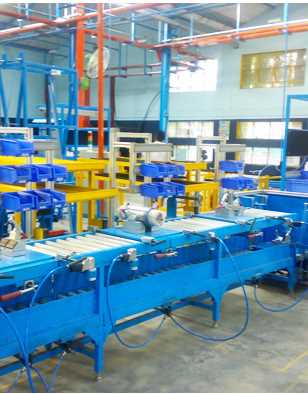 Submersible Motor Assembly Line 